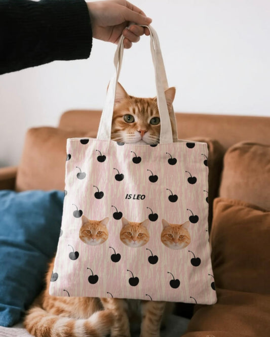 客製印刷帆布包｜可印狗狗貓咪照片
