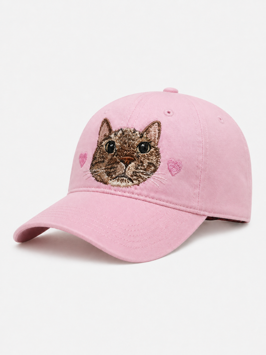 客製化寵物刺繡棒球帽