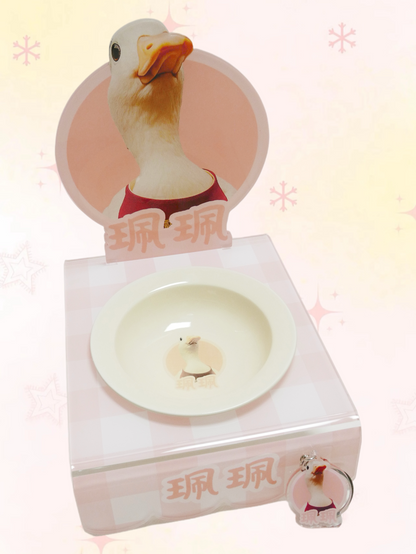 客製化寵物壓克力碗架套組彩印款