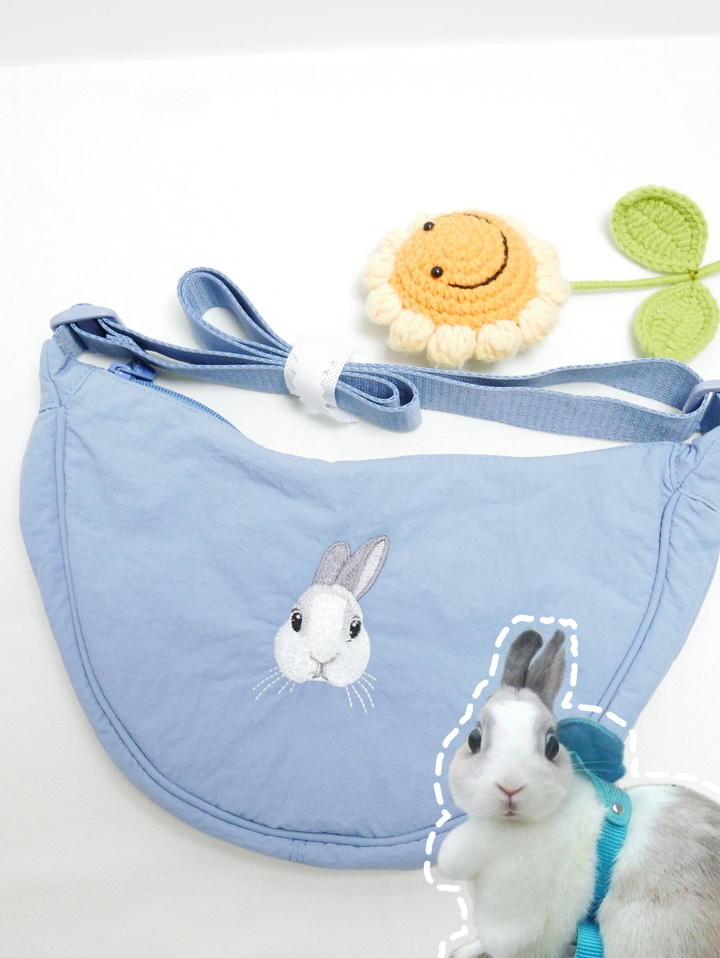 客製化寵物刺繡餃子包