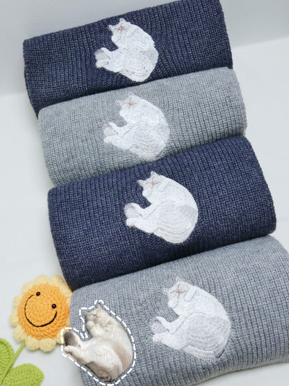 客製化寵物刺繡圍巾