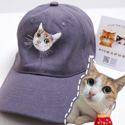 客製化寵物刺繡棒球帽