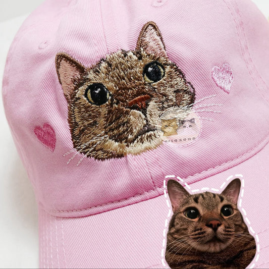 客製化寵物刺繡棒球帽
