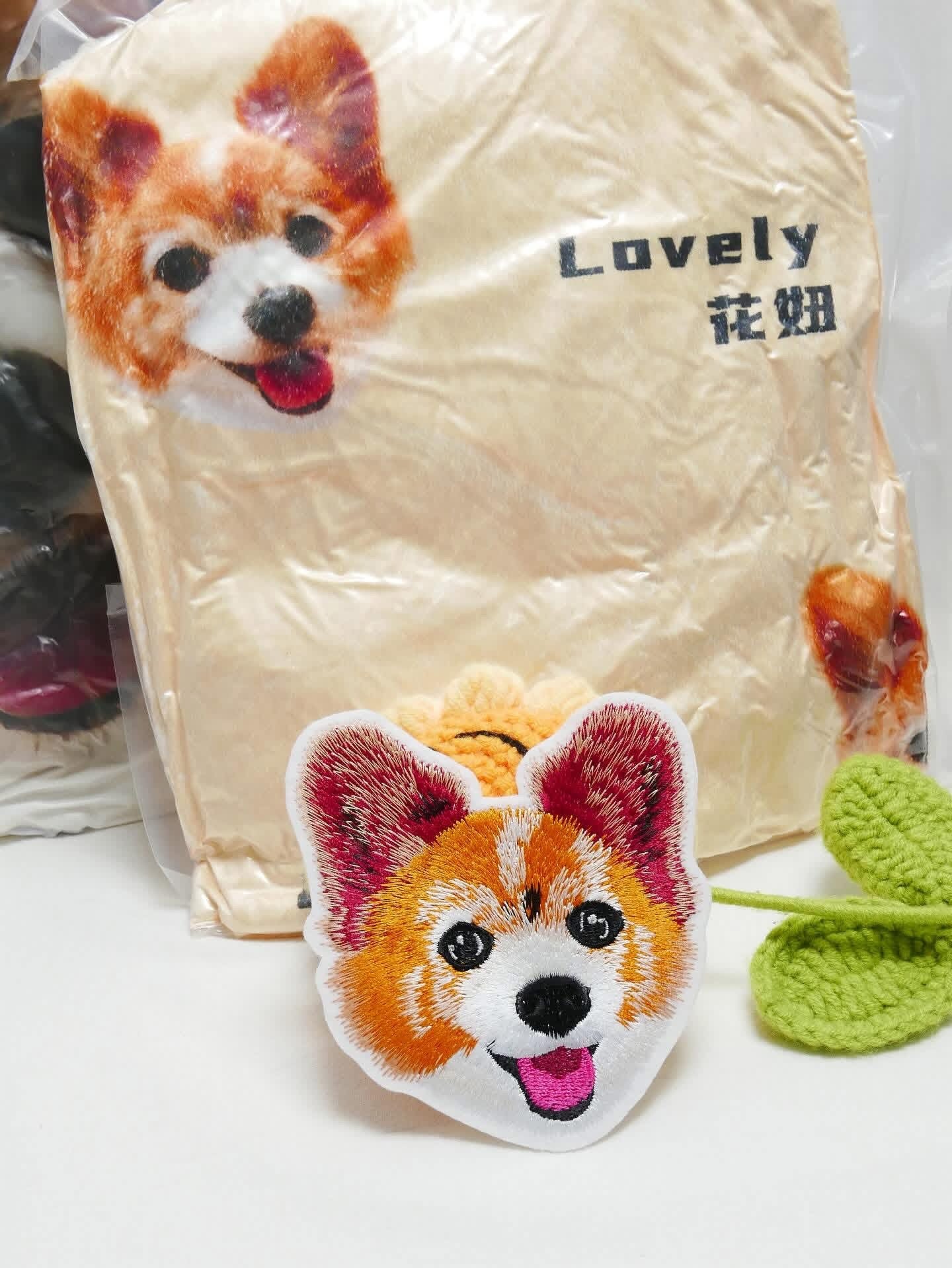 客製化寵物刺繡貼