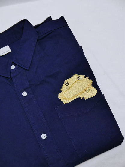 客製化寵物刺繡襯衫 (短袖)