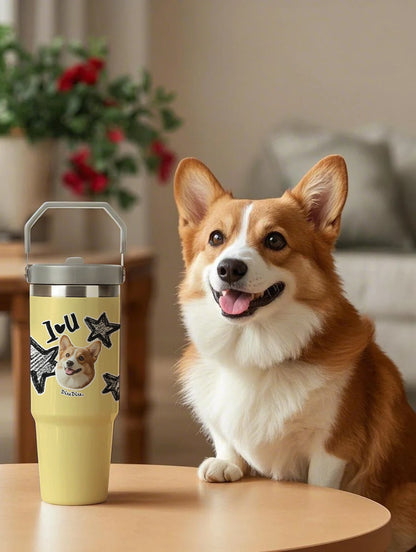 客製化訂製寵物照片冰霸杯