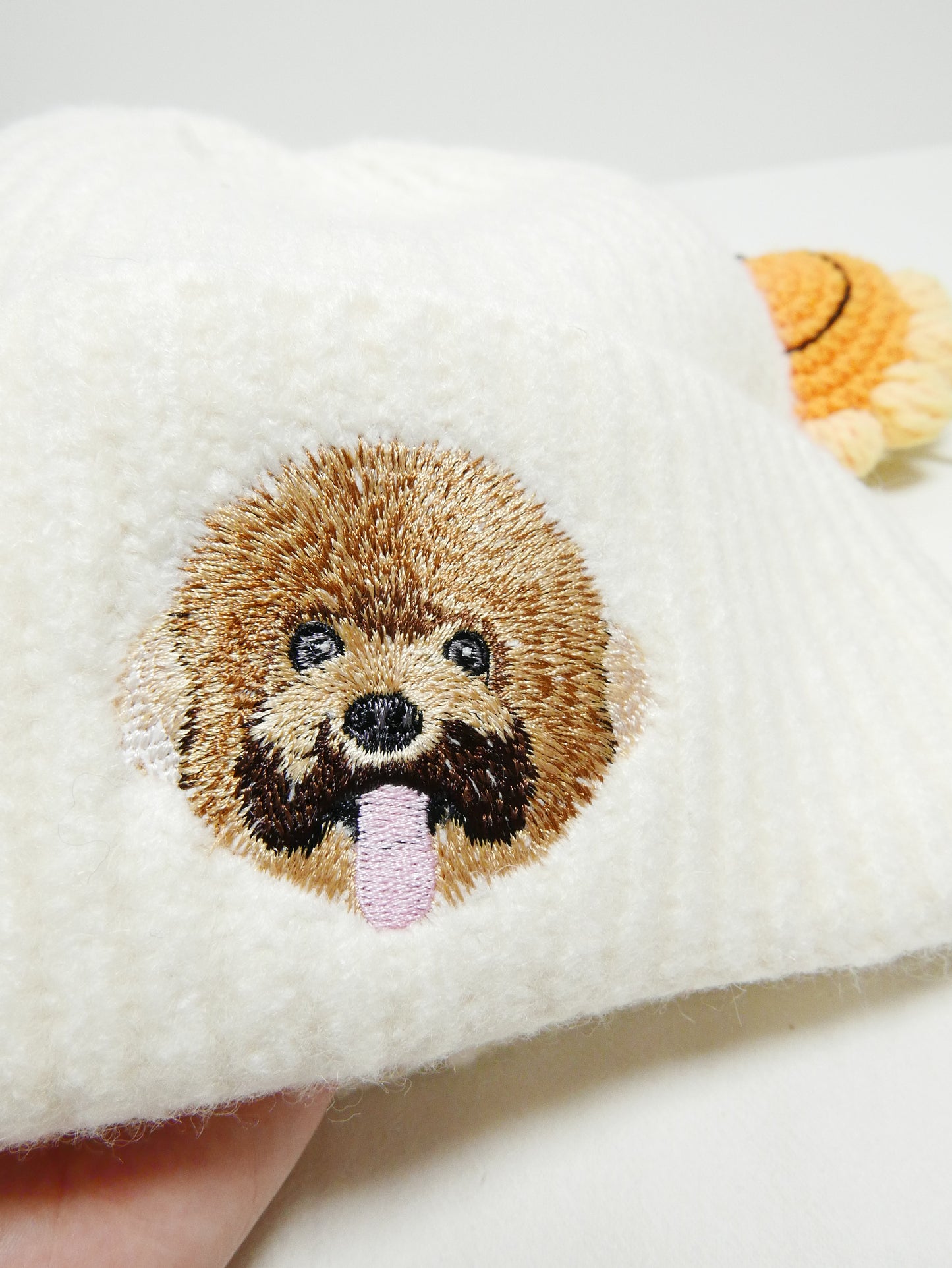 客製化毛孩刺繡毛帽