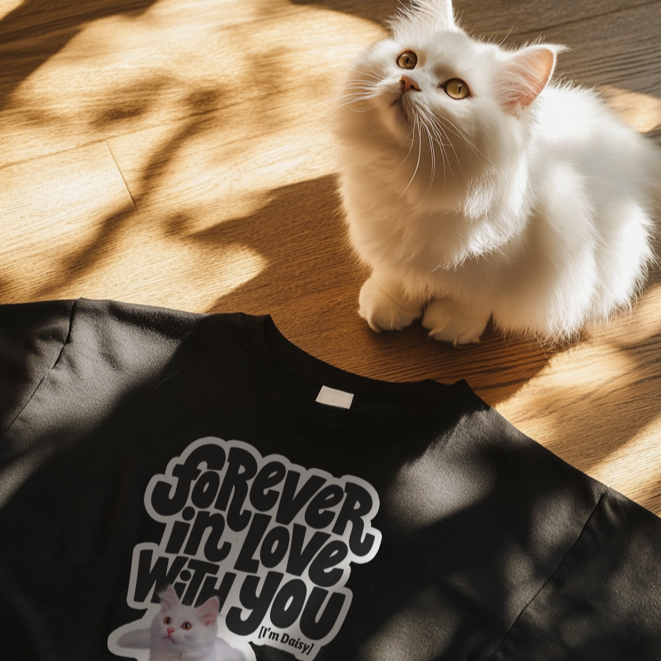 客製化訂製寵物圖案熱轉印T恤