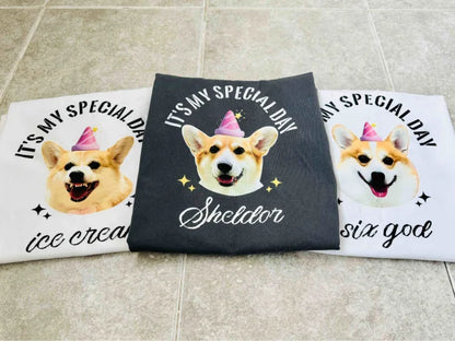 客製化訂製寵物圖案熱轉印T恤