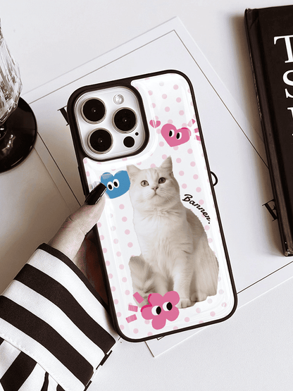 來圖客製化毛孩圖案蘋果手機殼