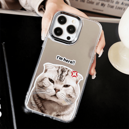 來圖客製化毛孩圖案蘋果手機殼